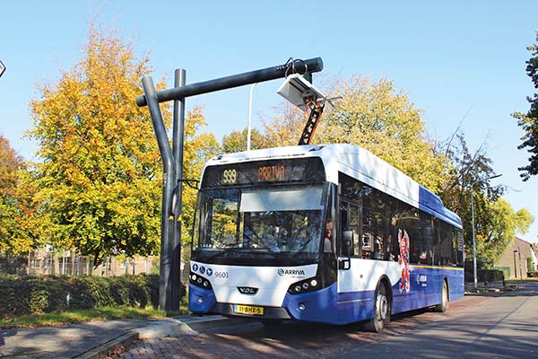 Elektrobus in Maastricht