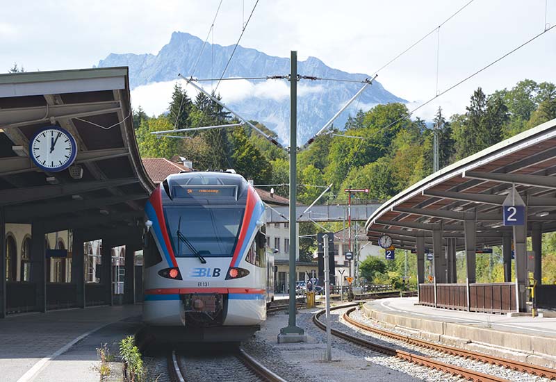 Die FLIRT der Bechtesgadener Land Bahn rollen auch weiterhin zwischen Freilassing und Berchtesgaden.