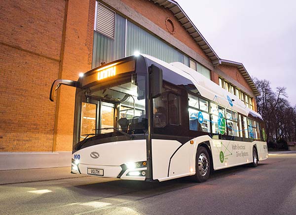 Voith Demonstratorbus - Ab 2019 sollen drei Voith-Elektrobusse in Schwbisch Hall fahren.
